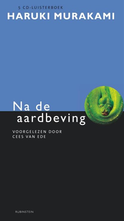 Na de aardbeving, Murakami, 5cd luisterboek, Haruki Murakami - AVM - 9789047612384