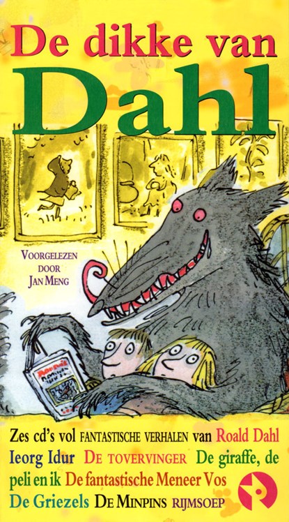 De dikke van Dahl, Roald Dahl - Luisterboek MP3 - 9789047615903