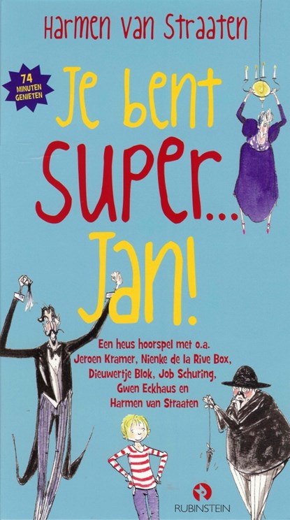 Je bent Super... Jan!, Harmen van Straaten - Luisterboek MP3 - 9789047618324