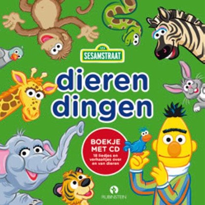 Dierendingen, Sesamstraat - Gebonden - 9789047620280