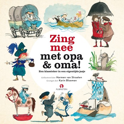 Zing mee met opa en oma, Harmen van Straaten - Luisterboek MP3 - 9789047621027