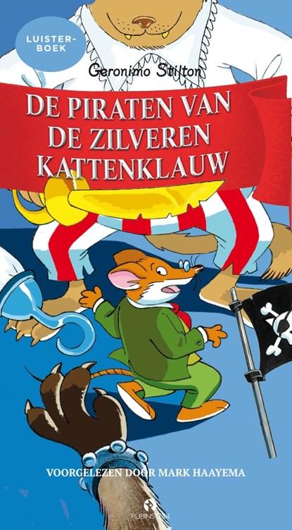 De piraten van de zilveren kattenklauw, Geronimo Stilton - Luisterboek MP3 - 9789047624950