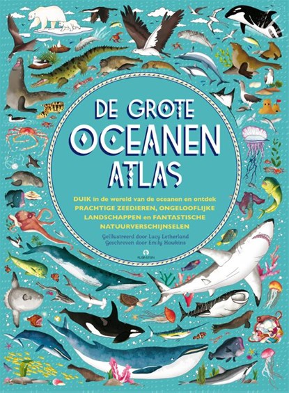 De grote oceanenatlas, Emily Hawkins - Gebonden - 9789047627647