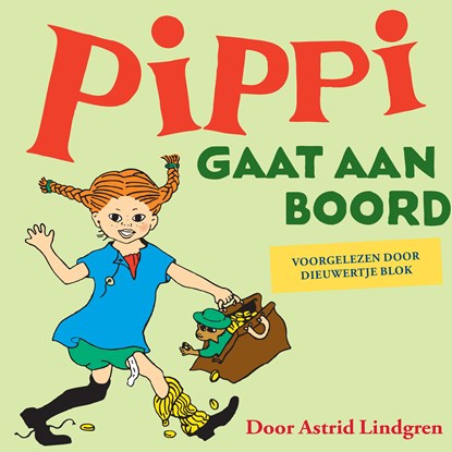 Pippi gaat aan boord, Astrid Lindgren - Luisterboek MP3 - 9789047628255