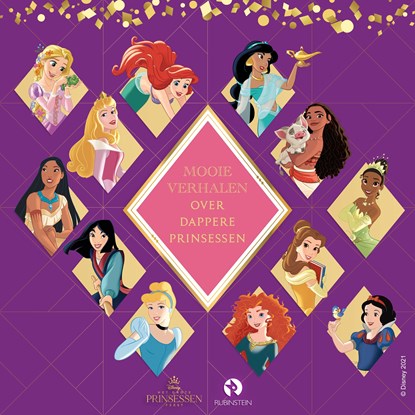 Mooie verhalen over dappere Prinsessen, Disney - Luisterboek MP3 - 9789047640110