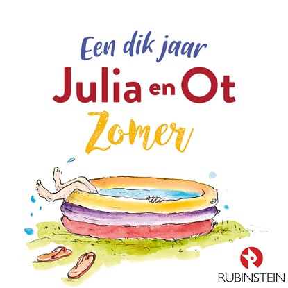 Een dik jaar Julia en Ot - zomer, Elle van Lieshout ; Erik van Os - Luisterboek MP3 - 9789047641292
