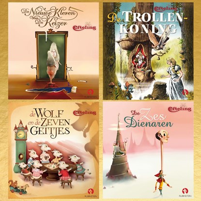 Nieuwe kleren van de keizer en andere Efteling verhalen, Efteling - Luisterboek MP3 - 9789047641780