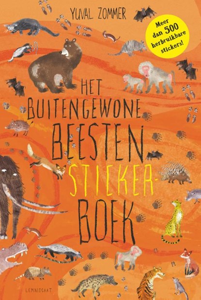 Het Buitengewone Beesten Stickerboek, Yuval Zommer - Paperback - 9789047709954