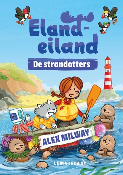 Elandeiland: de strandotters, Alex Milway - Gebonden - 9789047713470