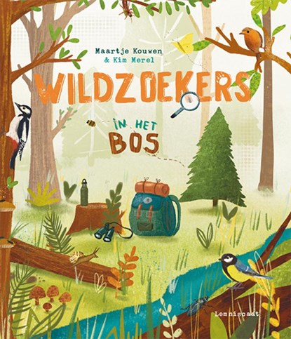 Wildzoekers – In het bos, Maartje Kouwen ; Kim Merel - Gebonden - 9789047714576