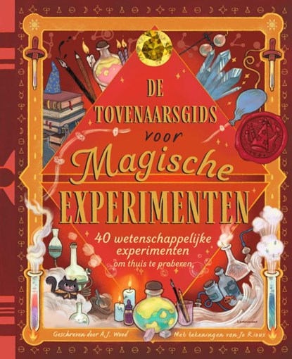De tovenaarsgids voor magische experimenten, Amanda Wood - Gebonden - 9789047717683