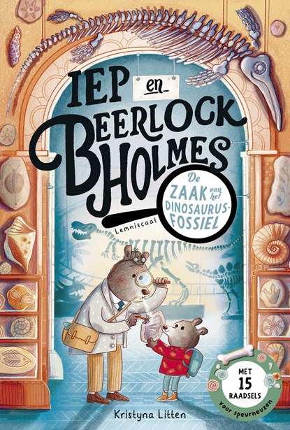 Iep en Beerlock Holmes. De zaak van het dinosaurusfossiel, Kristyna Litten - Gebonden - 9789047718598