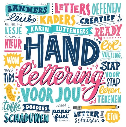 Handlettering voor jou, Karin Luttenberg - Paperback - 9789047805328