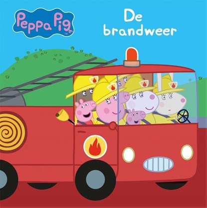 Peppa Pig - Brandweer / Politie omdraaiboek, Neville Astley - Gebonden - 9789047850113