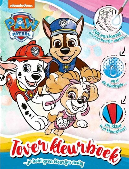 Toverkleurboek Paw Patrol, Diversen - Paperback - 9789047871057