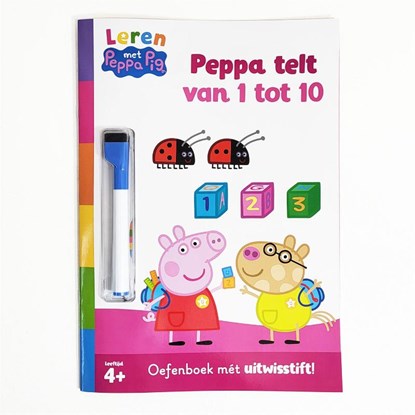 Peppa telt van 1 tot 10, Neville Astley - Paperback - 9789047874034
