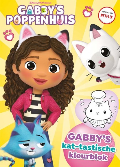 Gabby's kat-tastische kleurblok, DreamWorks Animation LLC - Paperback - 9789047875024