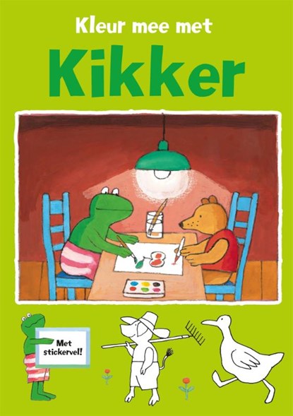 Kleur mee met kikker, Max Velthuijs - Paperback - 9789047887003