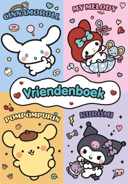 Cinnamoroll & vriendjes - vriendenboekje, niet bekend - Gebonden - 9789047888123
