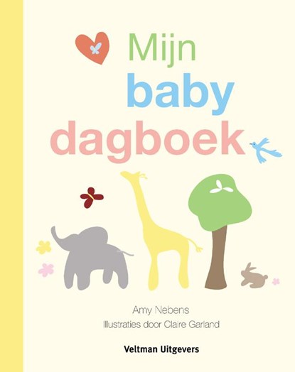 Mijn babydagboek, Amy Nebens ; Vitataal - Gebonden - 9789048302345