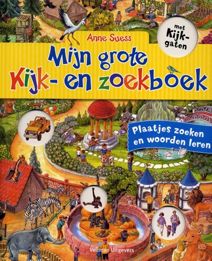 Mijn grote kijk- en zoekboek, Anne Suess - Gebonden - 9789048306275