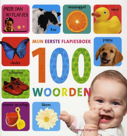 Mijn eerste flapjesboek 100 woorden, niet bekend - Gebonden - 9789048307296