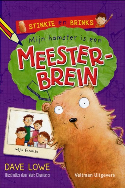 Mijn hamster is een meesterbrein, Dave Lowe - Gebonden - 9789048308149
