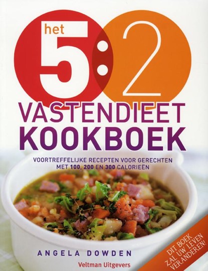 Het 5:2 vastendieet kookboek, Angela Dowden - Paperback - 9789048309467