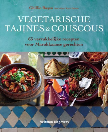 Vegetarische tajines en couscous, Ghillie Basan - Gebonden - 9789048310302