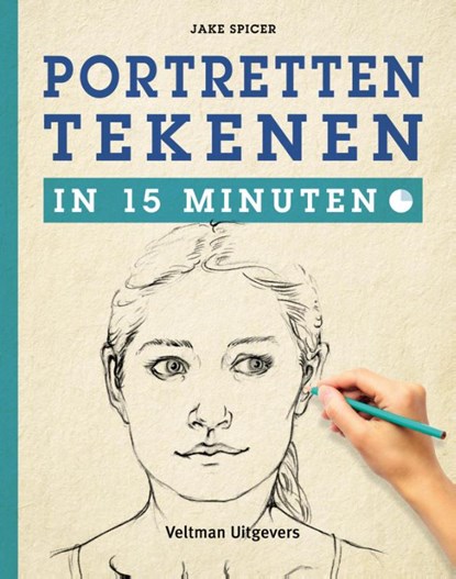 Portretten tekenen in 15 minuten, Jake Spicer - Paperback - 9789048310357