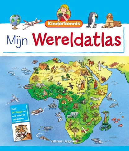 Mijn wereldatlas, Sandra Noa - Gebonden - 9789048310654