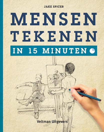 Mensen tekenen in 15 minuten, Jake Spicer - Paperback - 9789048311118
