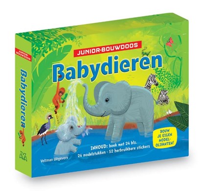 Juniorbouwdoos babydieren, Camilla de la Bedoyere - Gebonden - 9789048311699
