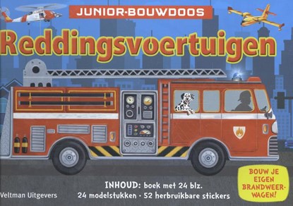 Juniorbouwdoos Reddingsvoertuigen, Chris Oxlade - Gebonden - 9789048311705