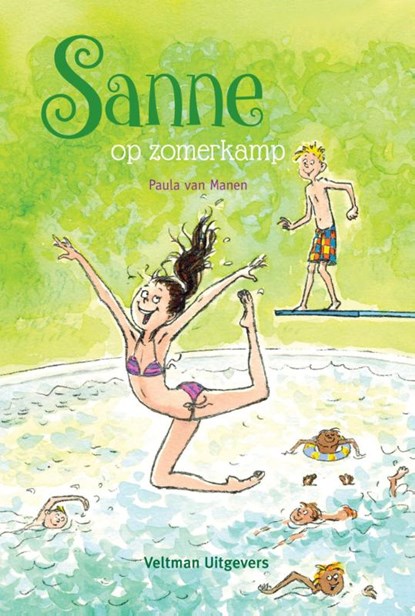 Sanne op zomerkamp, Paula van Manen - Gebonden - 9789048314027
