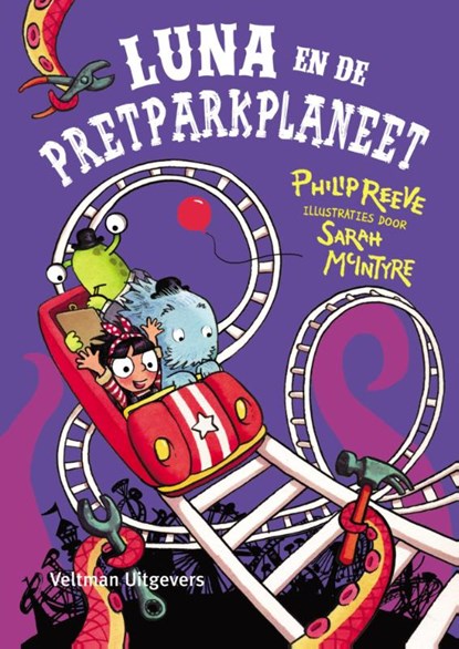 Luna en de Pretparkplaneet, Philip Reeve - Gebonden - 9789048314317