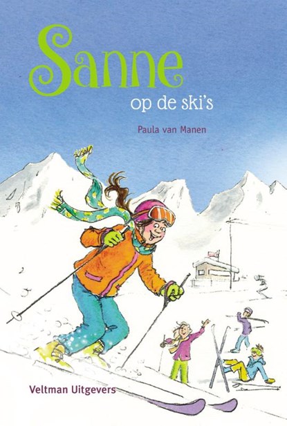 Sanne op de ski's, Paula van Manen - Gebonden - 9789048315758