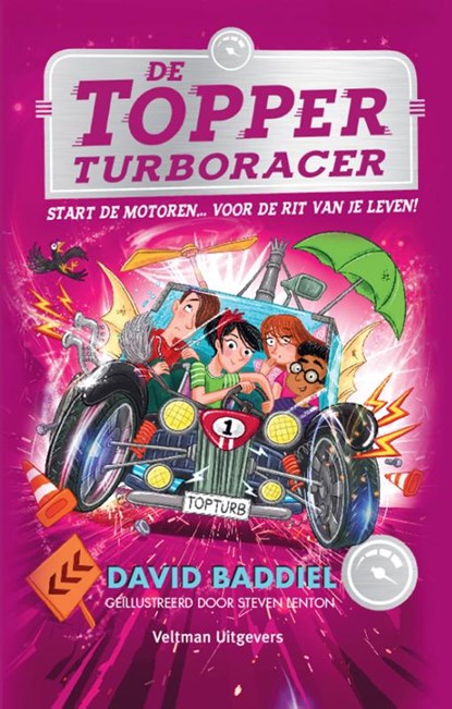 De Topper TurboRacer, David Baddiel - Gebonden - 9789048318162