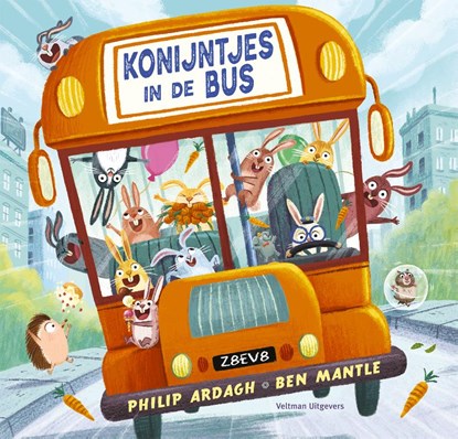 Konijntjes in de bus, Philip Ardagh - Gebonden - 9789048318247