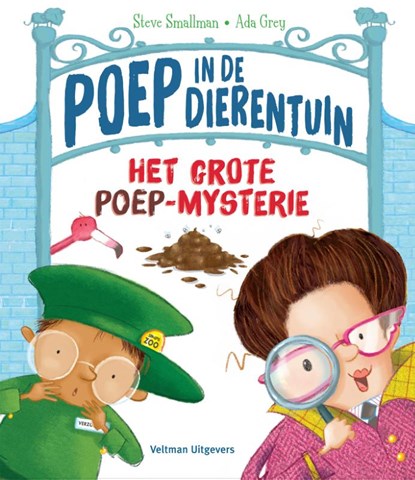 Poep in de dierentuin - Het grote poep-mysterie, Steve Smallman - Gebonden - 9789048318919
