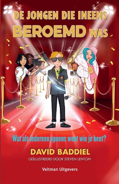 De jongen die ineens beroemd was, David Baddiel - Gebonden - 9789048319381