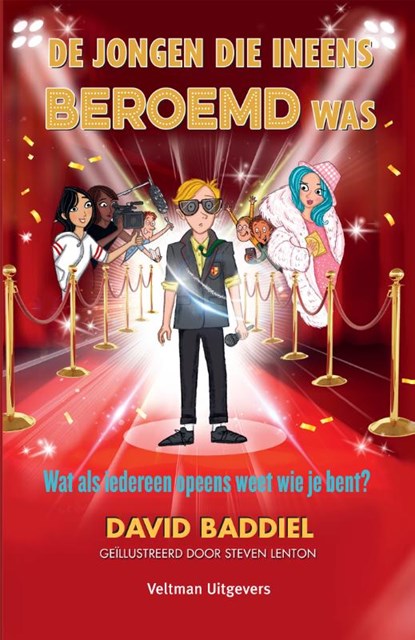 De jongen die ineens beroemd was, David Baddiel - Gebonden - 9789048319381