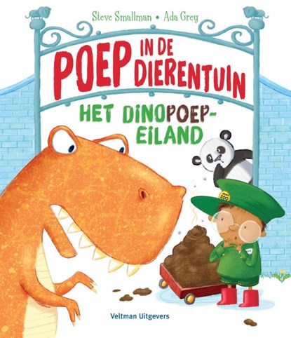 Poep in de dierentuin, Het Dinopoepeiland, Steve Smallman - Gebonden - 9789048320318