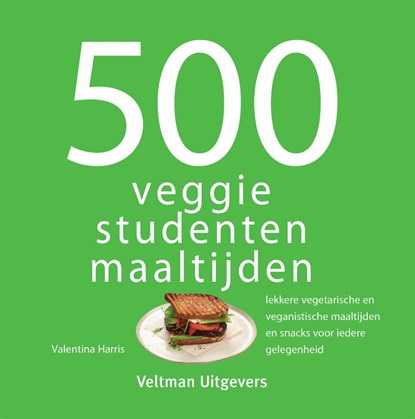 500 veggie studentenmaaltijden, Valentina Harris - Gebonden - 9789048320776