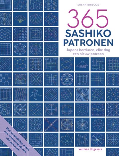 365 sashiko-patronen, Susan Briscoe - Paperback - 9789048321544