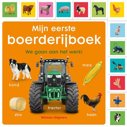 Mijn eerste boerderijboek, Dawn Sirett - Gebonden - 9789048323241