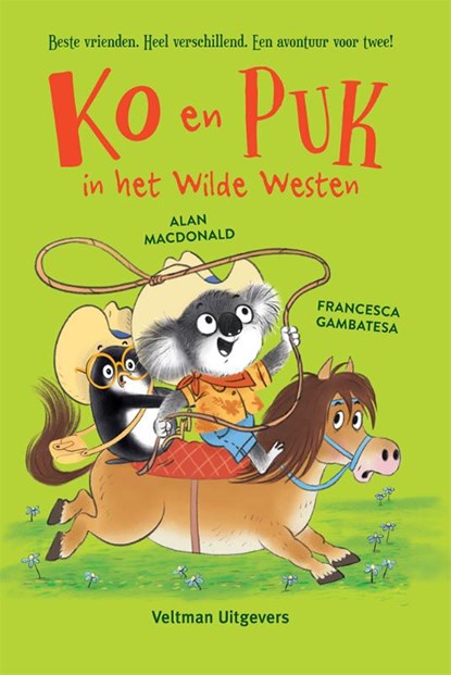 in het Wilde Westen, Alan MacDonald - Gebonden - 9789048323876
