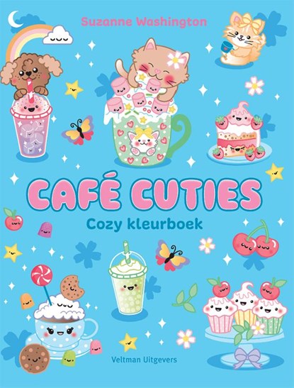 Café Cuties - Cozy Kleurboek, Suzanne Washington - Paperback - 9789048323982