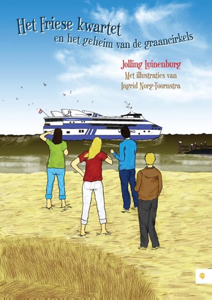 Het Friese kwartet en het geheim van de graancirkels, Jolling Luinenburg - Paperback - 9789048430895