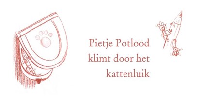 Pietje Potlood klimt door het kattenluik, Gijs Bikker - Gebonden - 9789048441464